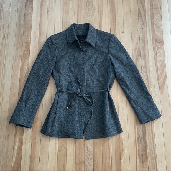 Apostrophe Paris Gray Wool Blend Blazer Jacket - Sz EU 38 (S) - Picture 1 of 16